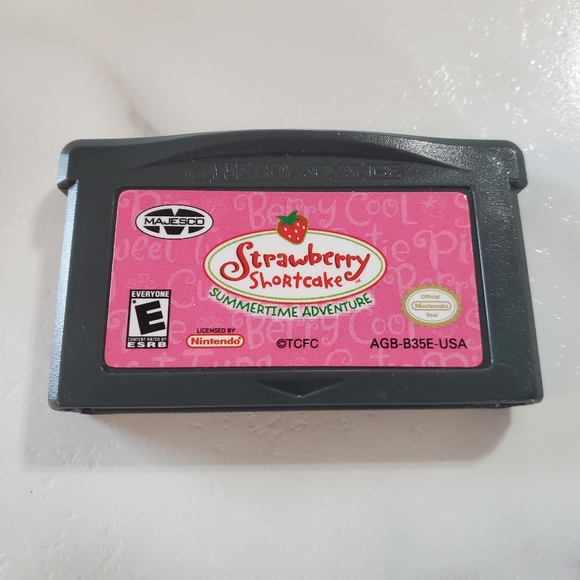 Strawberry Shortcake: Summertime Adventure Nintendo Game Boy Advance *TESTED* - Picture 2 of 5